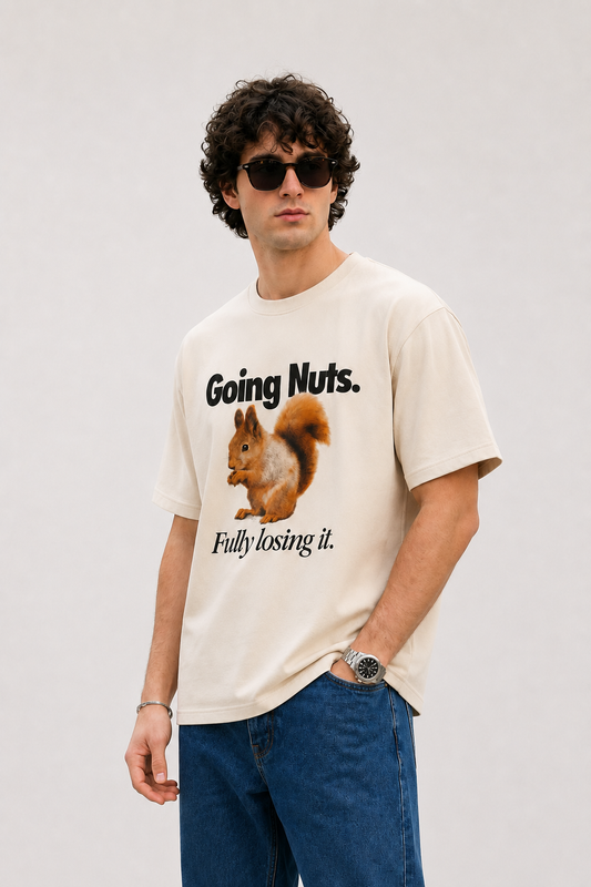 Going Nuts-Oversized Tee