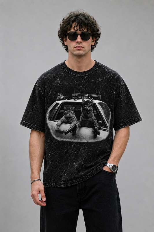 Fur Real Gang-Oversized tee