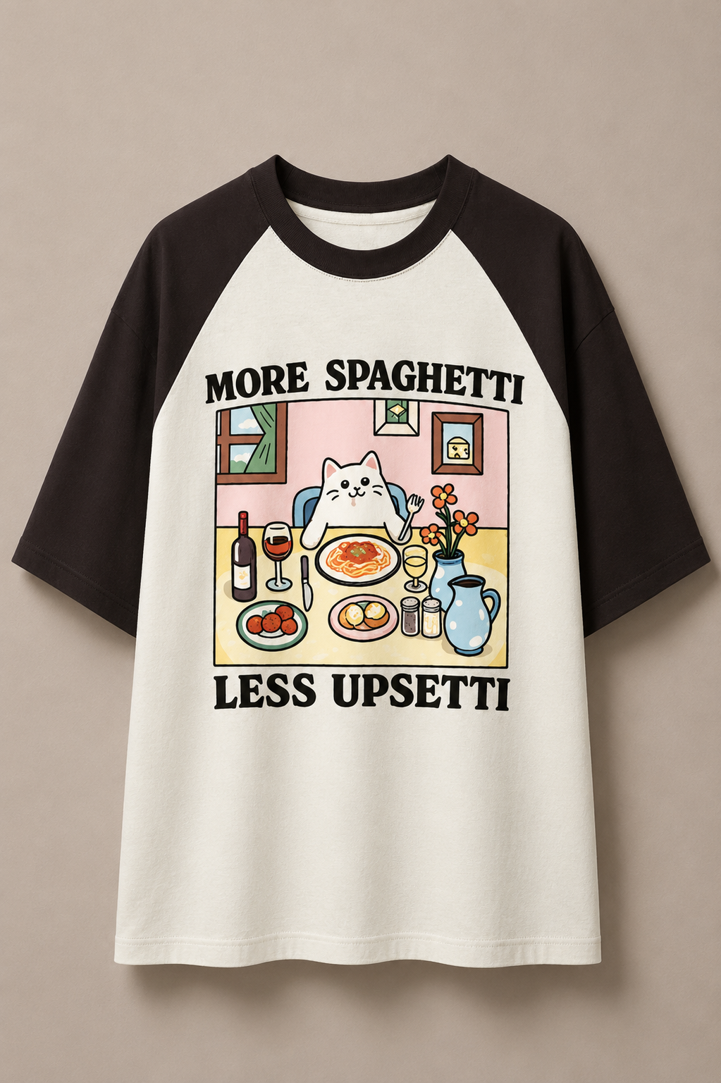 More Spaghetti-Oversized Tee