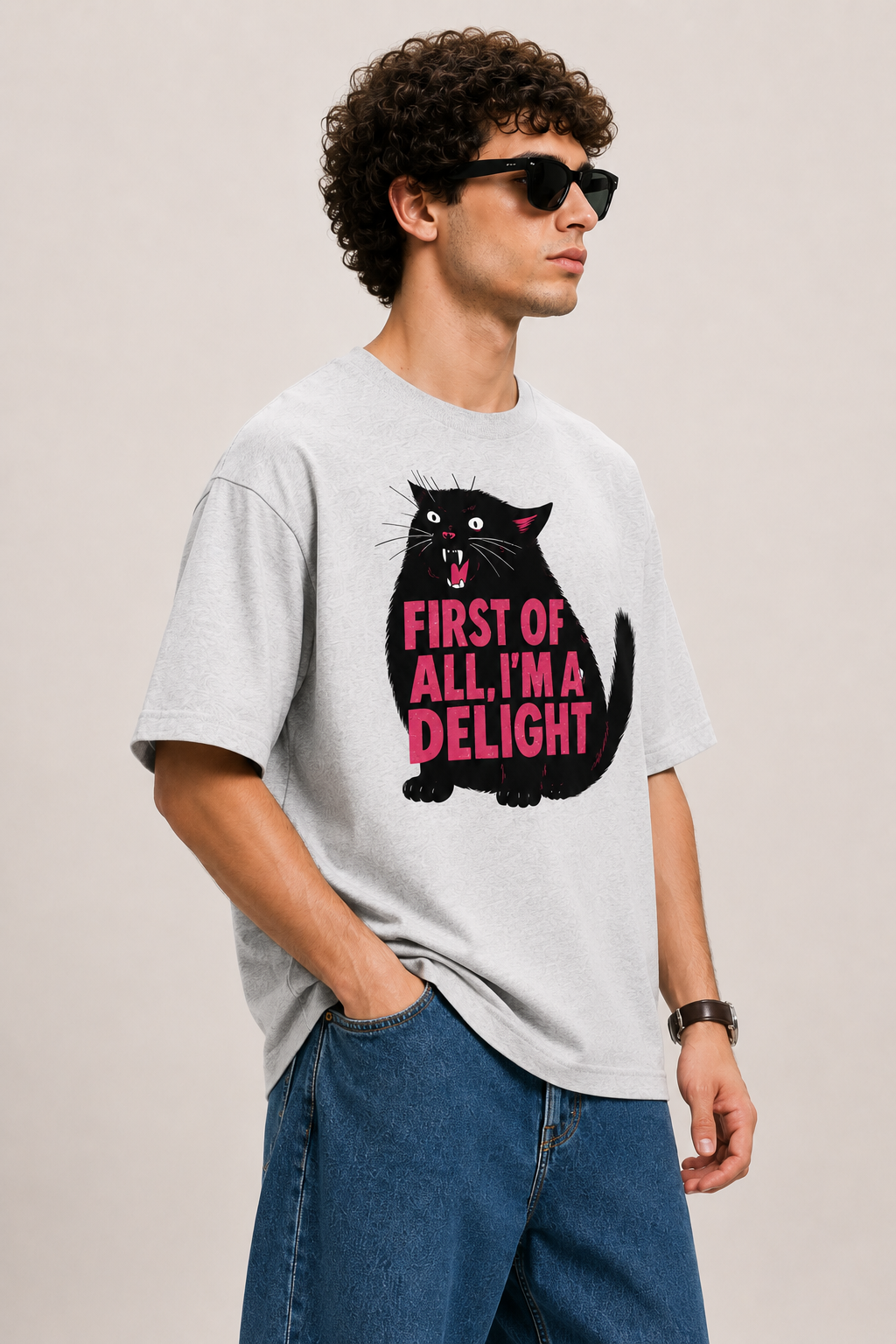 I'm a Delight-Overiszed Tee