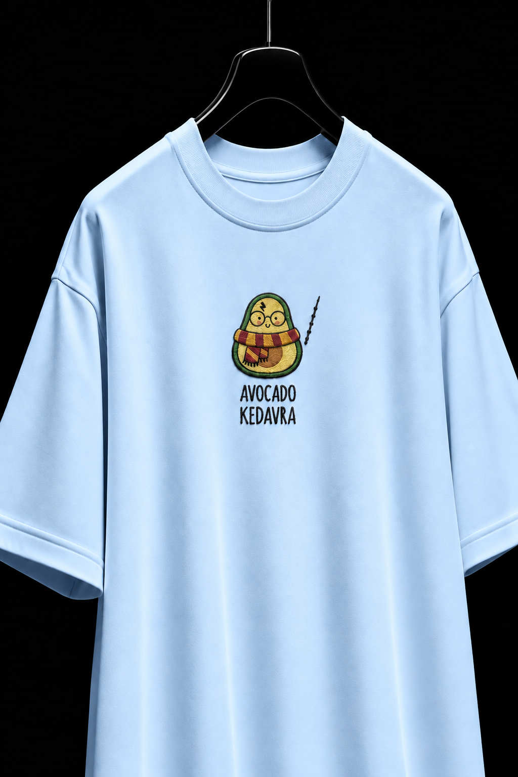 Wizardcado Embroidered Oversized Tee