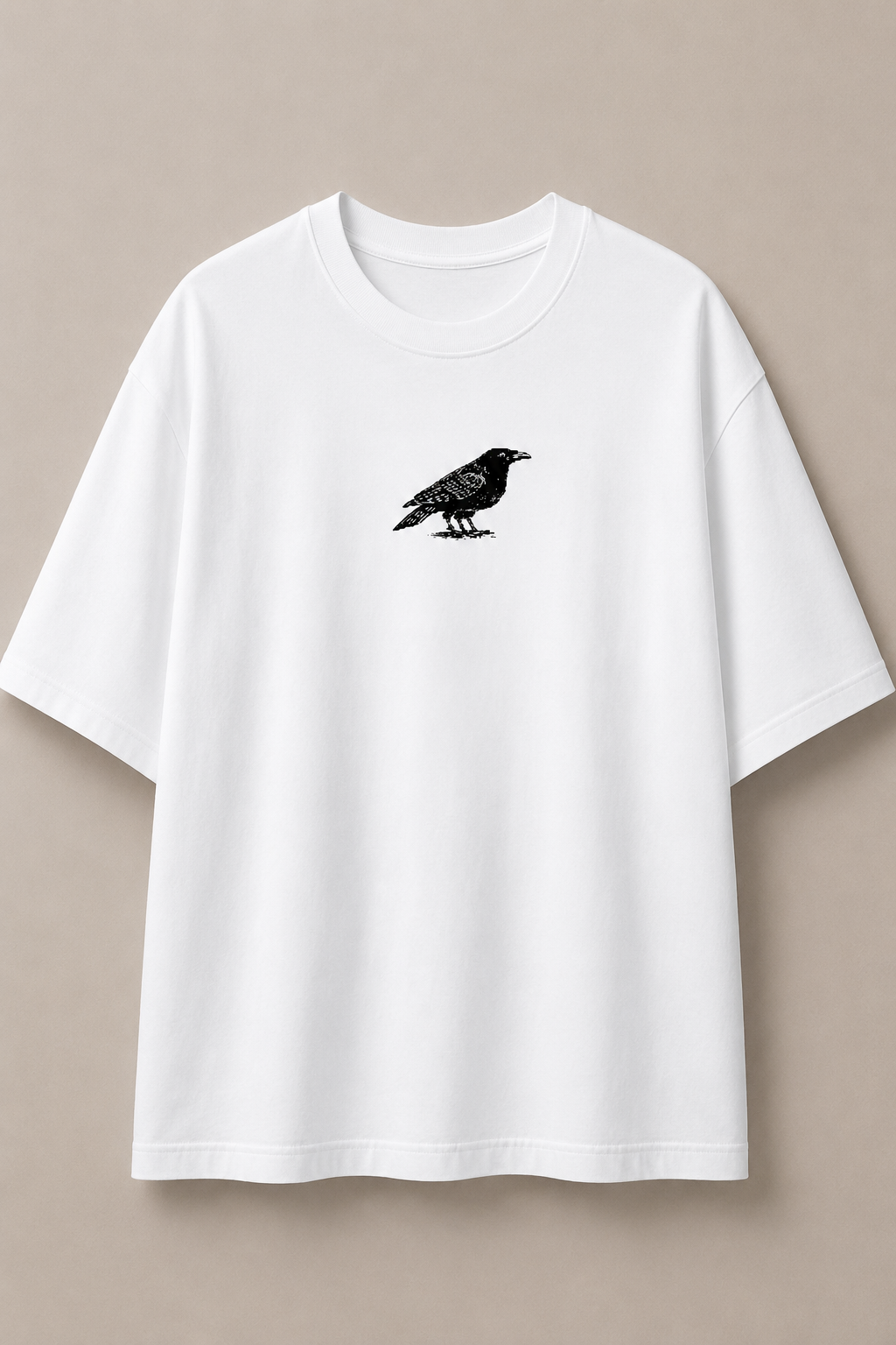 Crows Before Bros-Oversized Tee