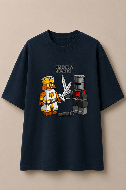 Tis but a scratch-Oversized tee