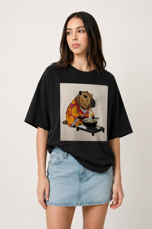 Ramen Rodent Oversized Tee