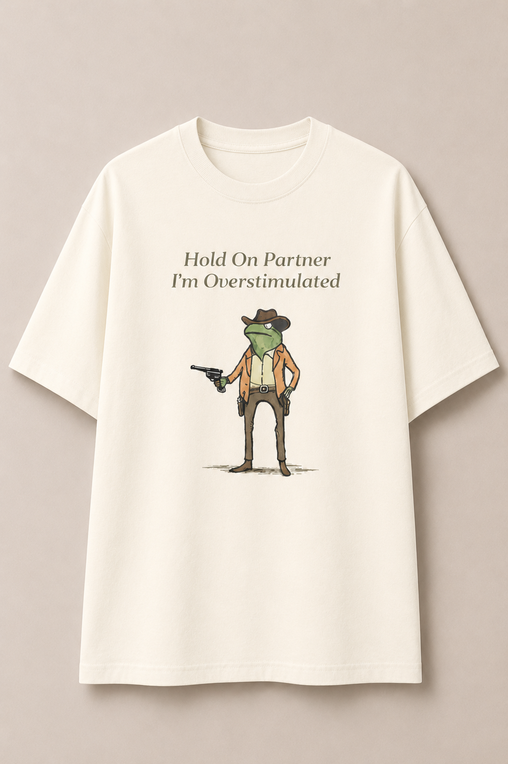 I'm Overstimulated-Oversized Tee