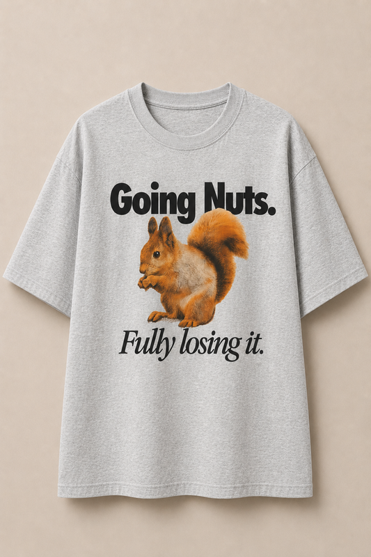 Going Nuts-Oversized tee