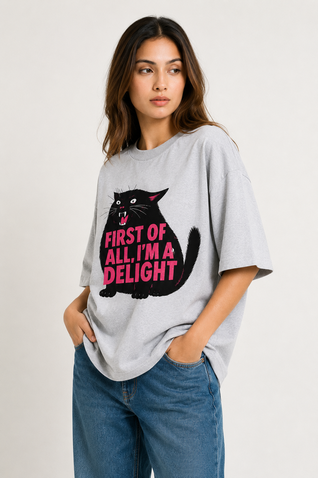 I'm a Delight-Overiszed Tee