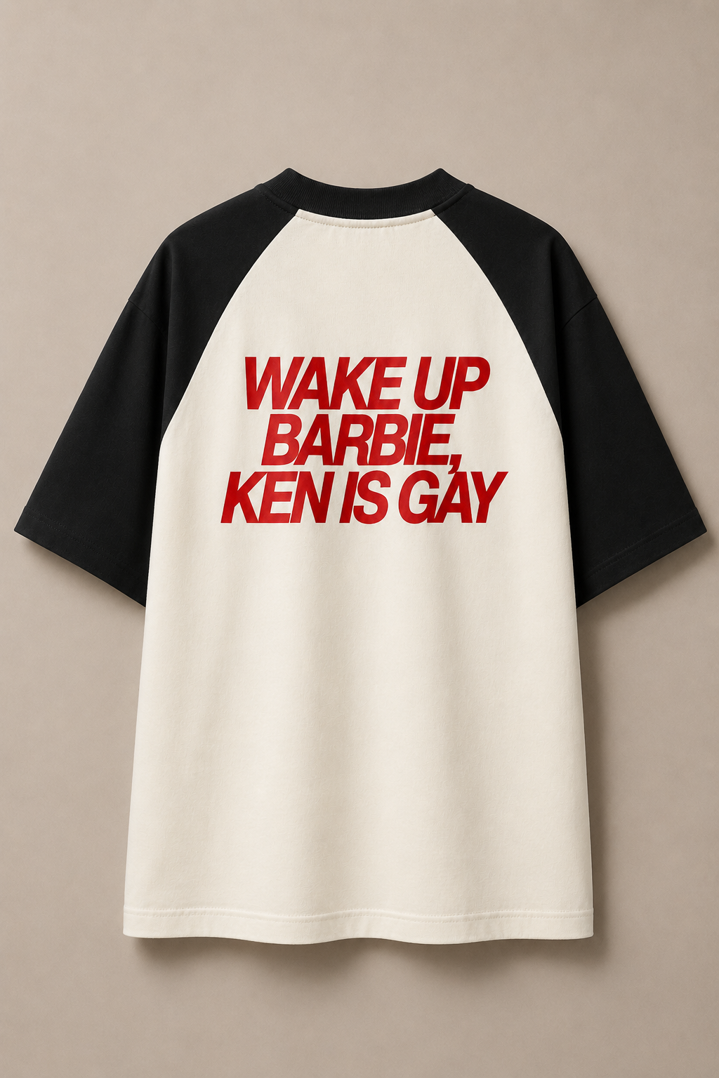 Wake Up Barbie-Oversized Tee