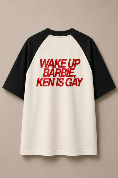 Wake Up Barbie-Oversized Tee