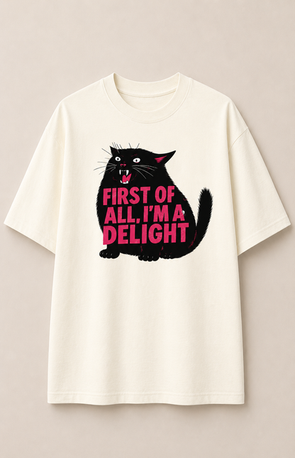 I'm a Delight-Overiszed Tee