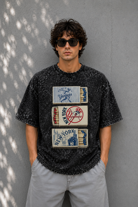Vintage Matchbox Acid Wash Tee