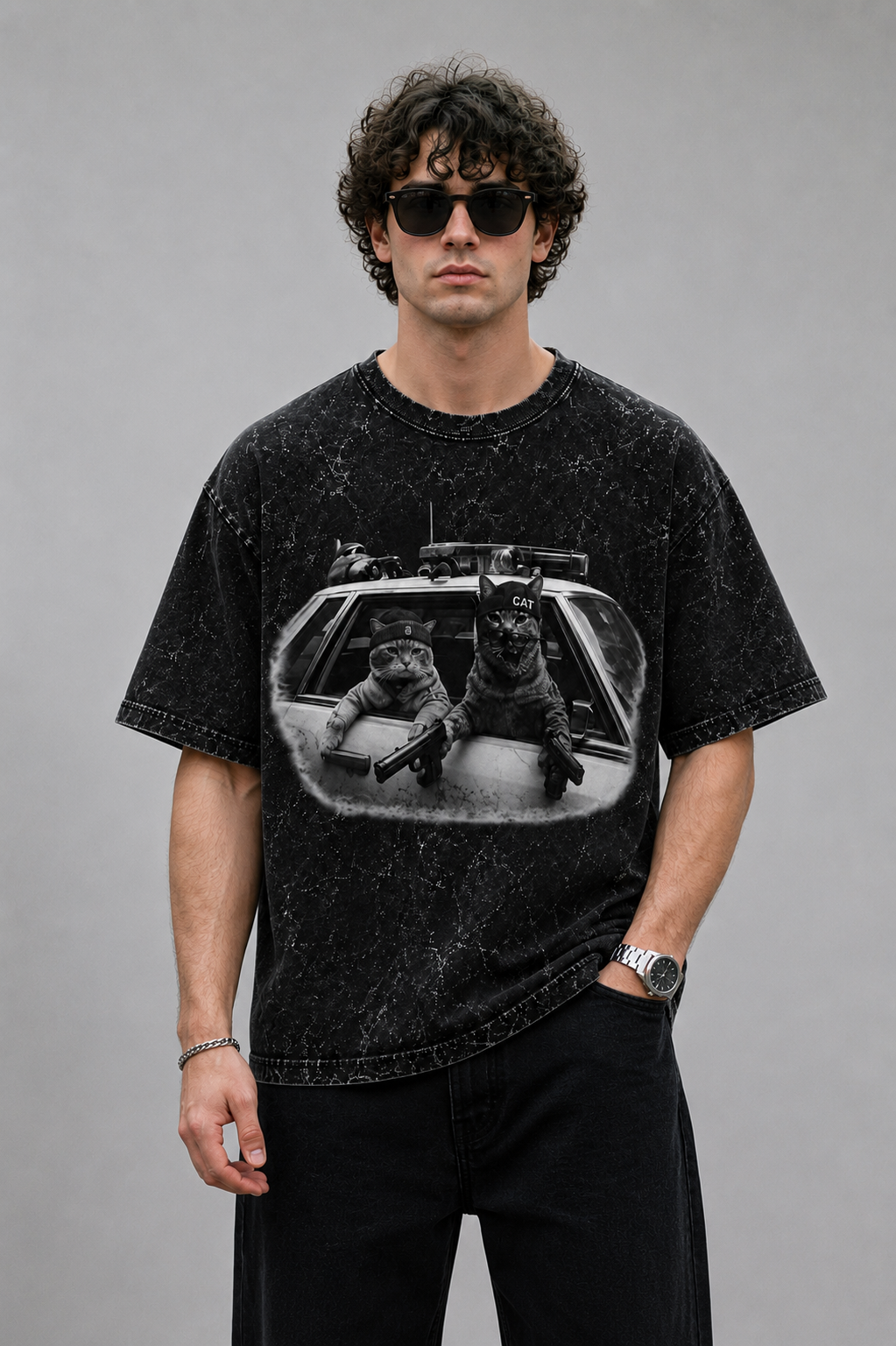 Fur Real Gang-Oversized tee