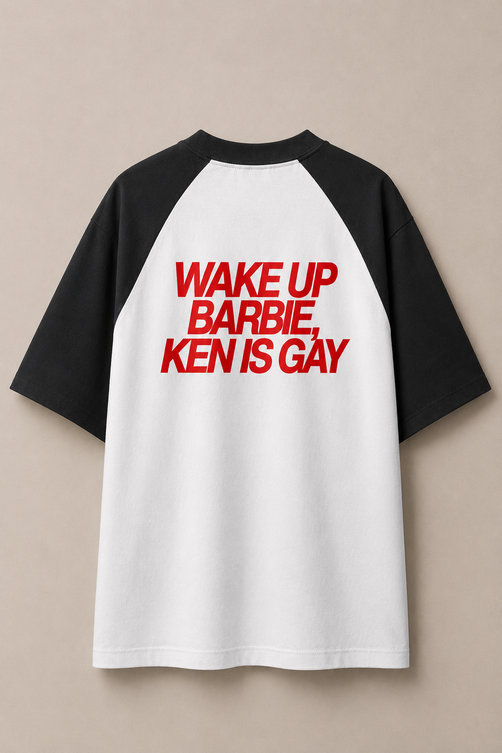 Wake Up Barbie-Oversized Tee
