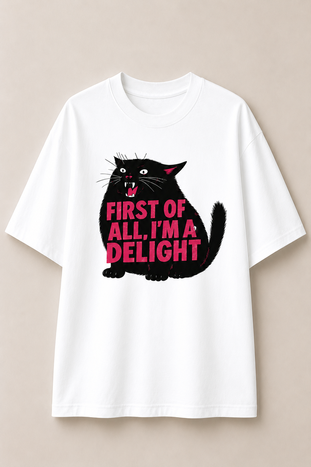 I'm a Delight-Overiszed Tee