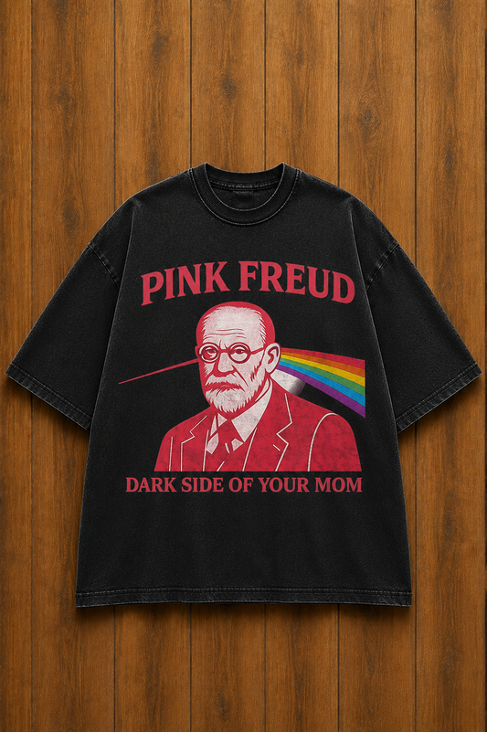 Pink Freud-Vintage Fade Tee