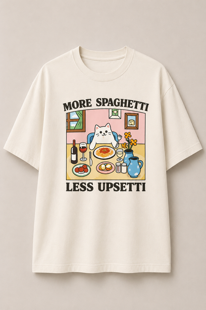 More Spaghetti-Oversized Tee