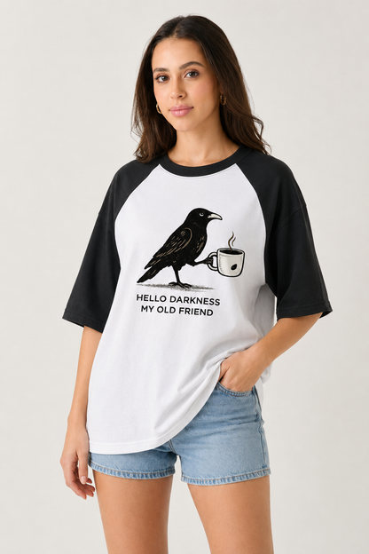 Hello Darkness-Oversized tee