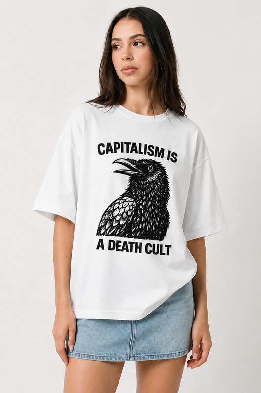 Capitalism-Oversized Tee