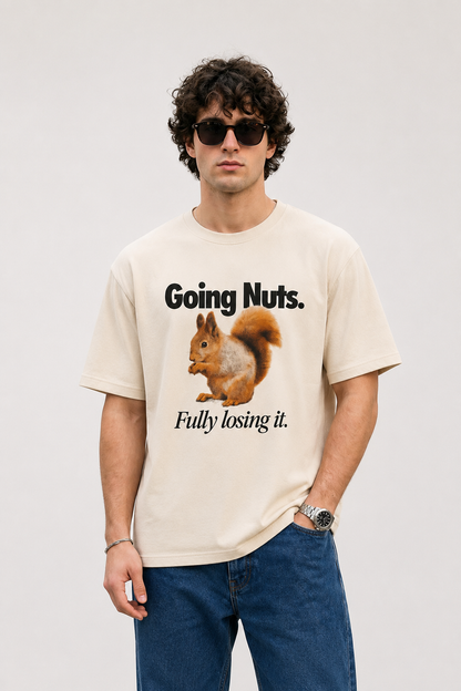 Going Nuts-Oversized Tee