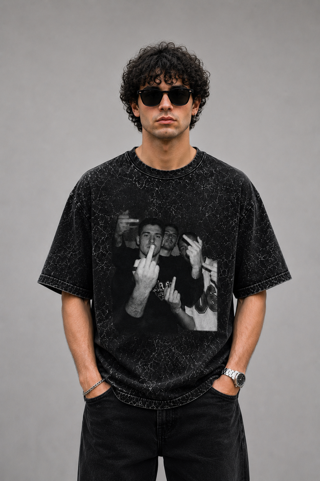 Anti Social Club-Oversized Tee