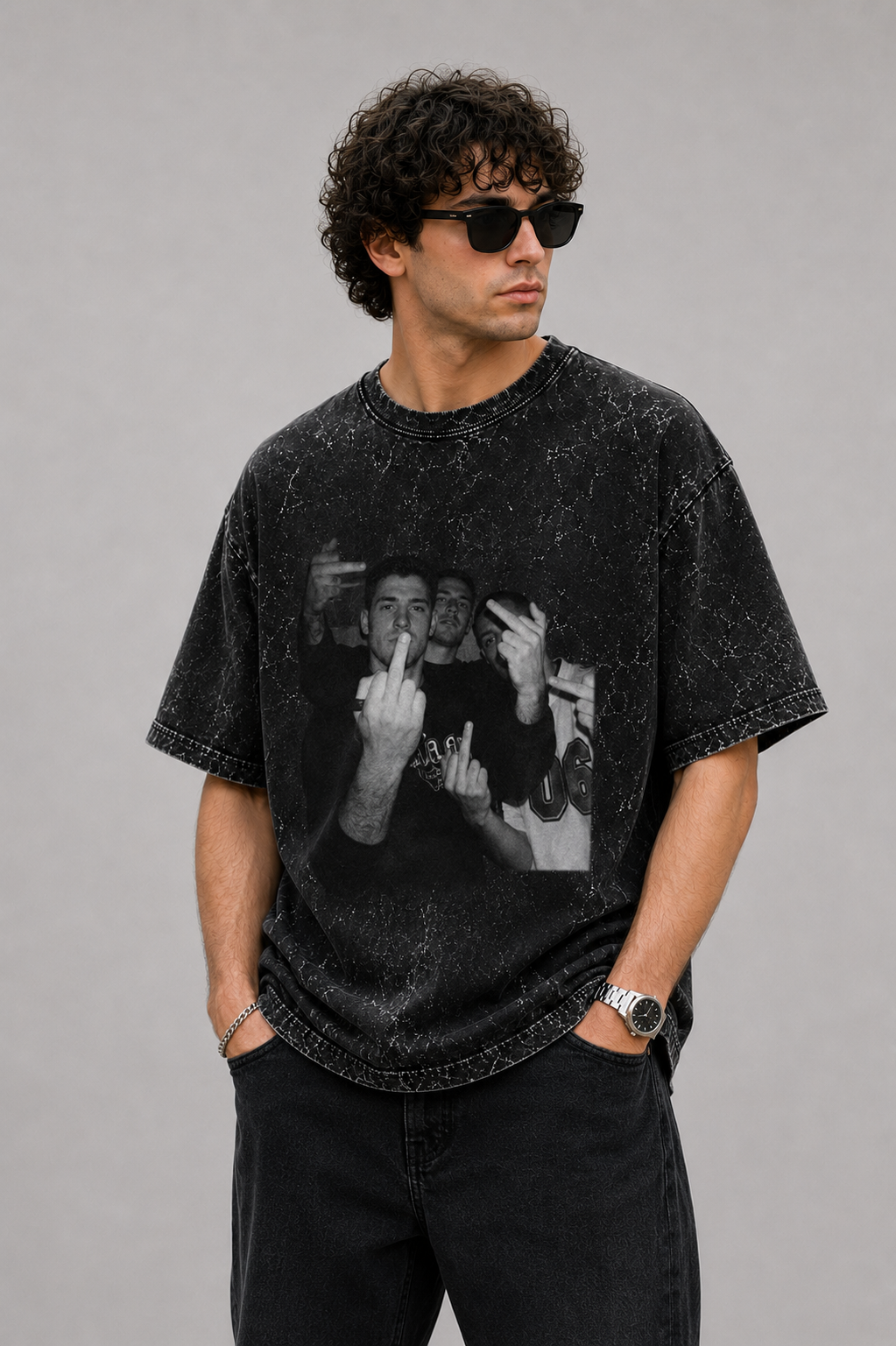 Anti Social Club-Oversized Tee