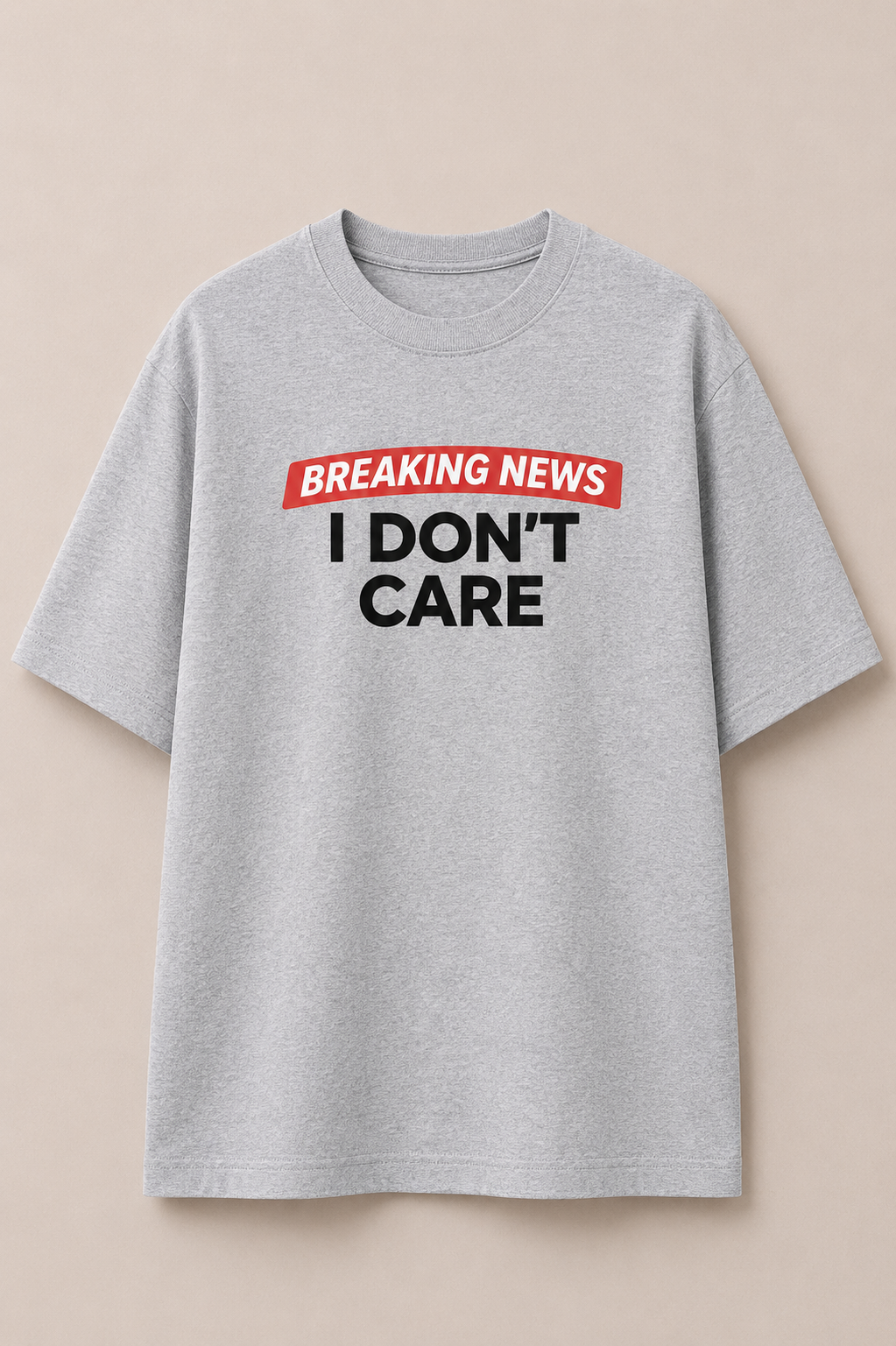 Breaking News-Oversized Tee