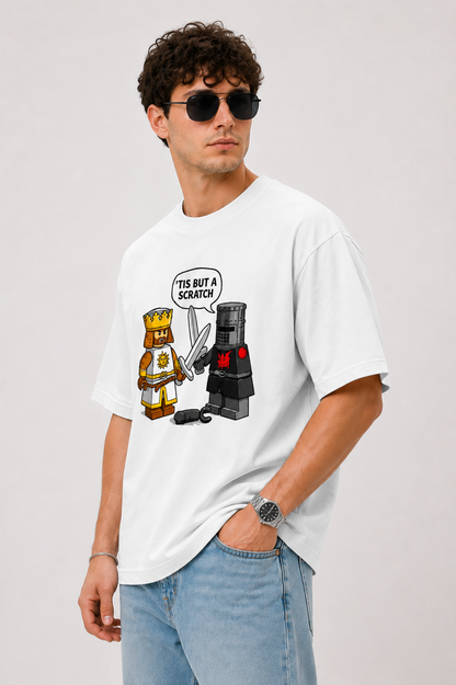 Tis but a scratch-Oversized tee