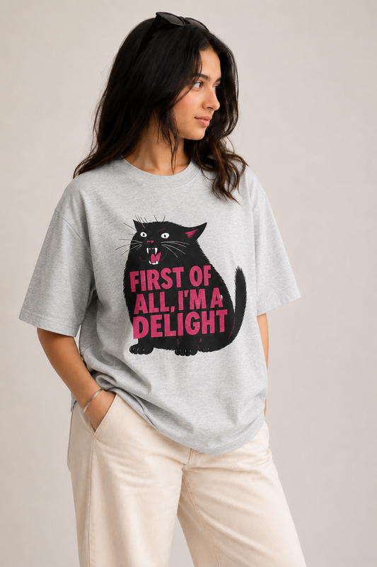 I'm a Delight-Overiszed tee