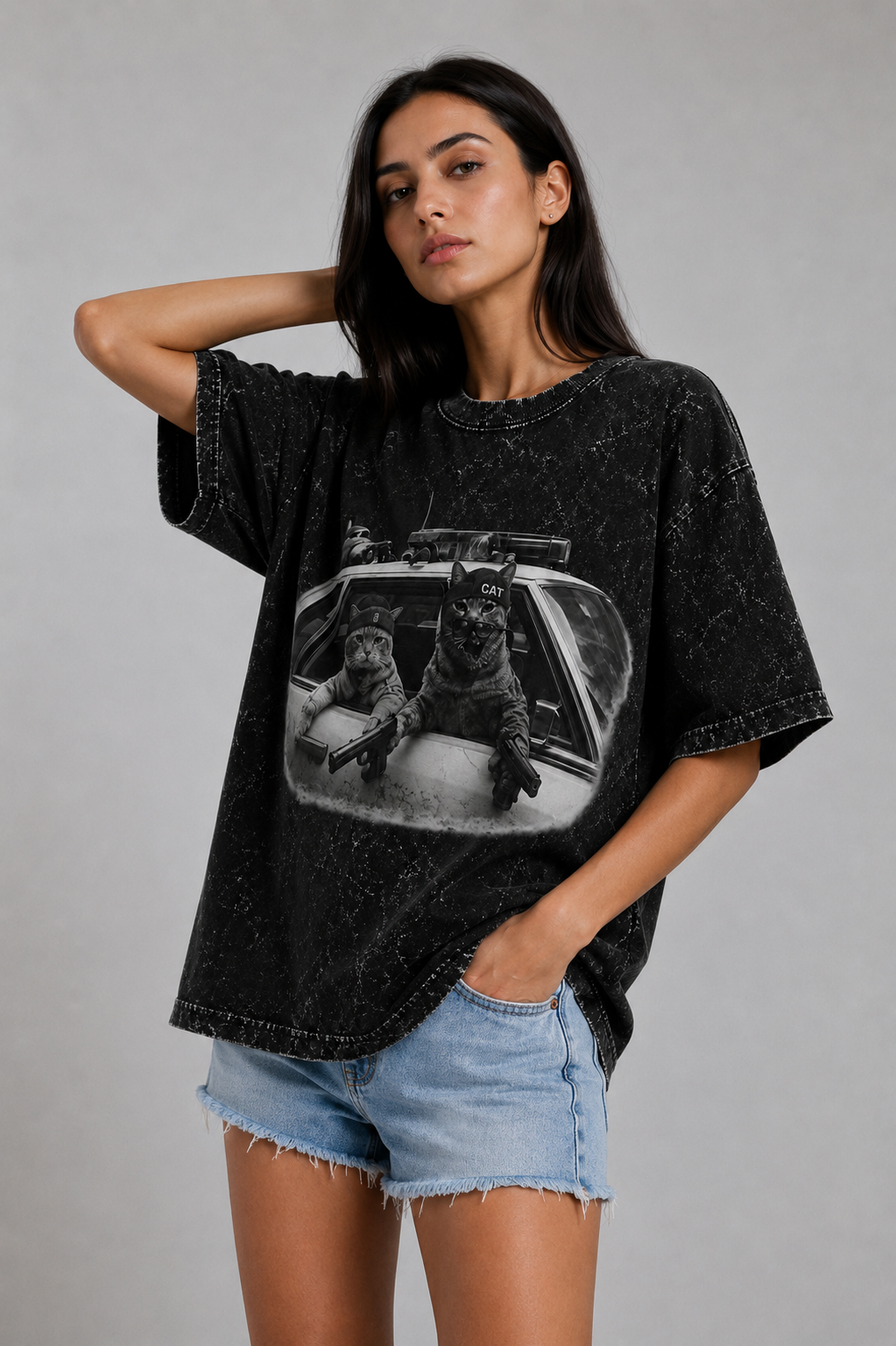 Fur Real Gang-Oversized tee