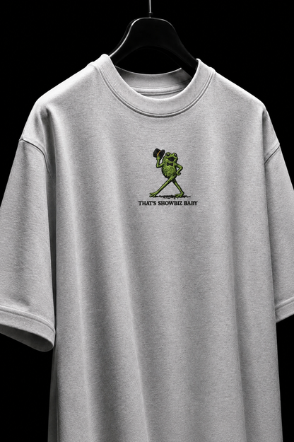 Showbiz Baby Embroidered Oversized tee
