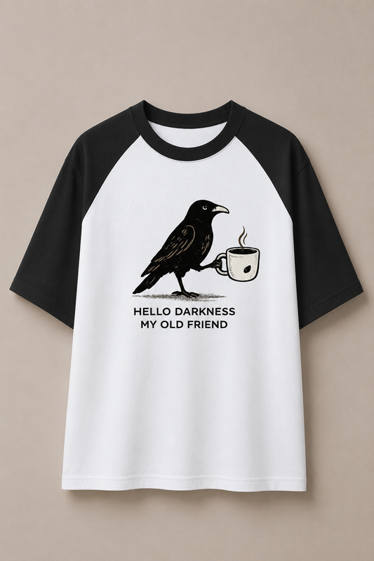 Hello Darkness-Oversized tee