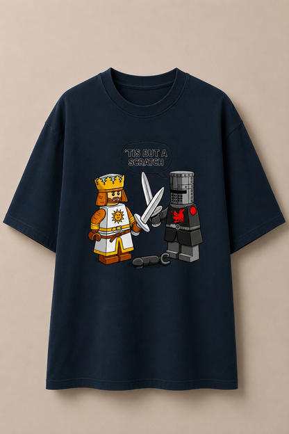 Tis but a scratch-Oversized tee