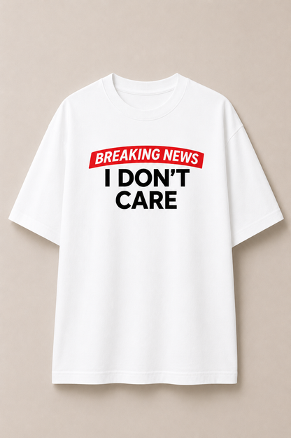 Breaking News-Oversized Tee
