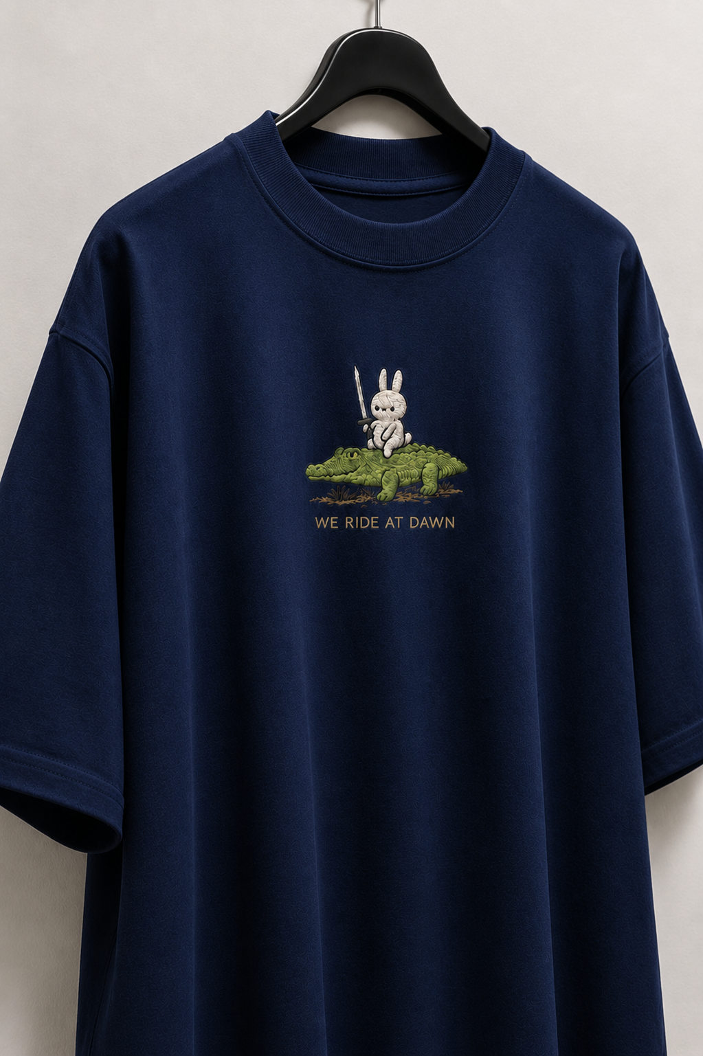 Dawn Raiders Embroidered Oversized Tee