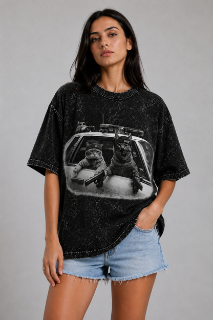 Fur Real Gang-Oversized tee