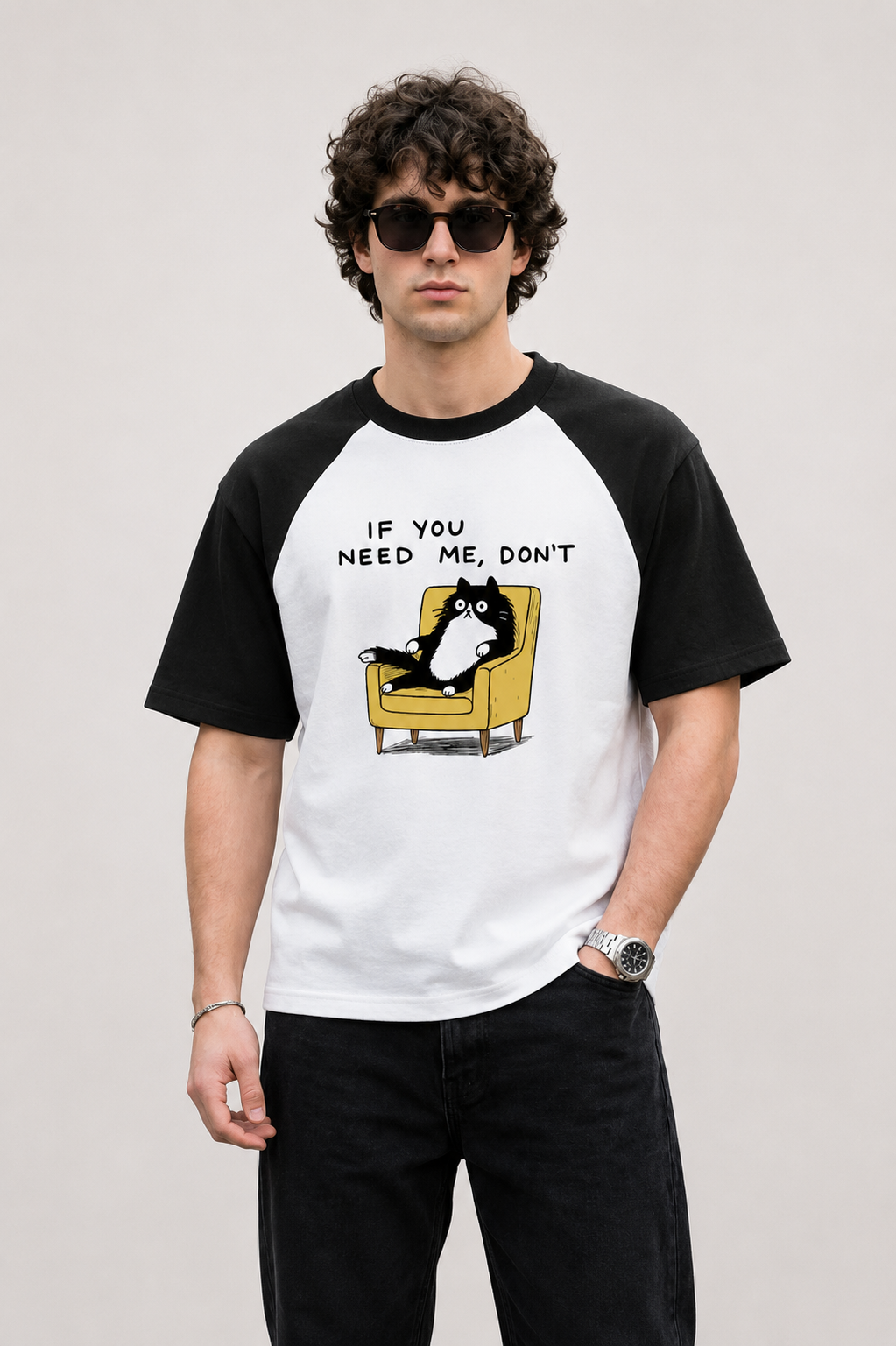 If You Need Me - Oversized Tee