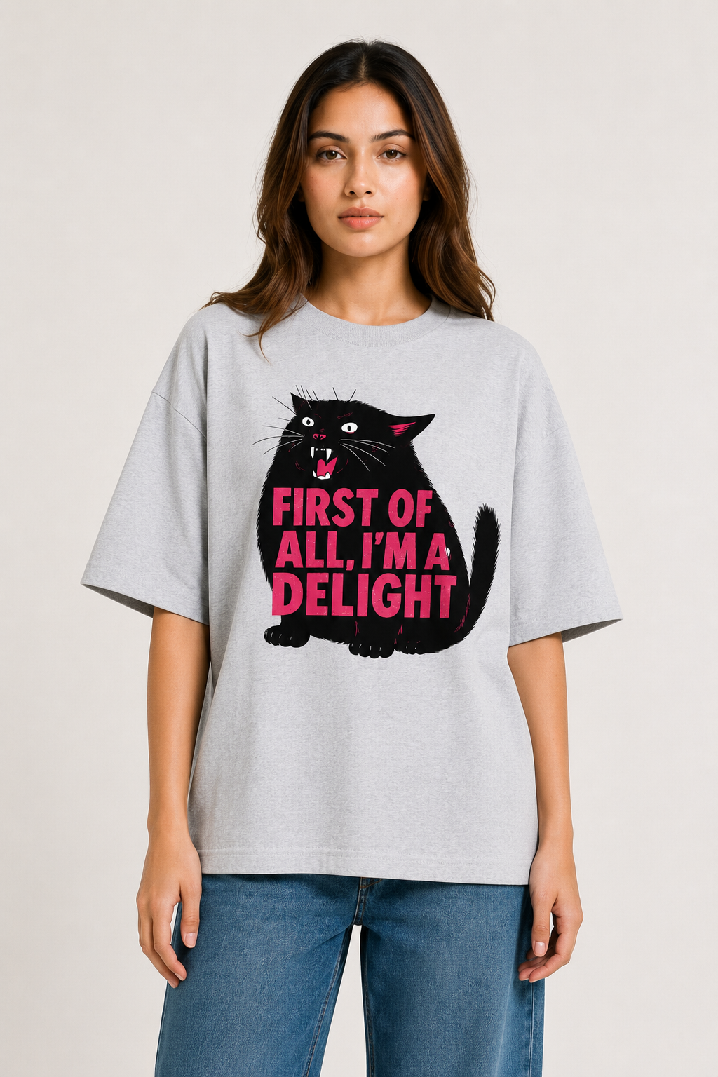 I'm a Delight-Overiszed Tee