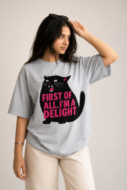 I'm a Delight-Overiszed tee