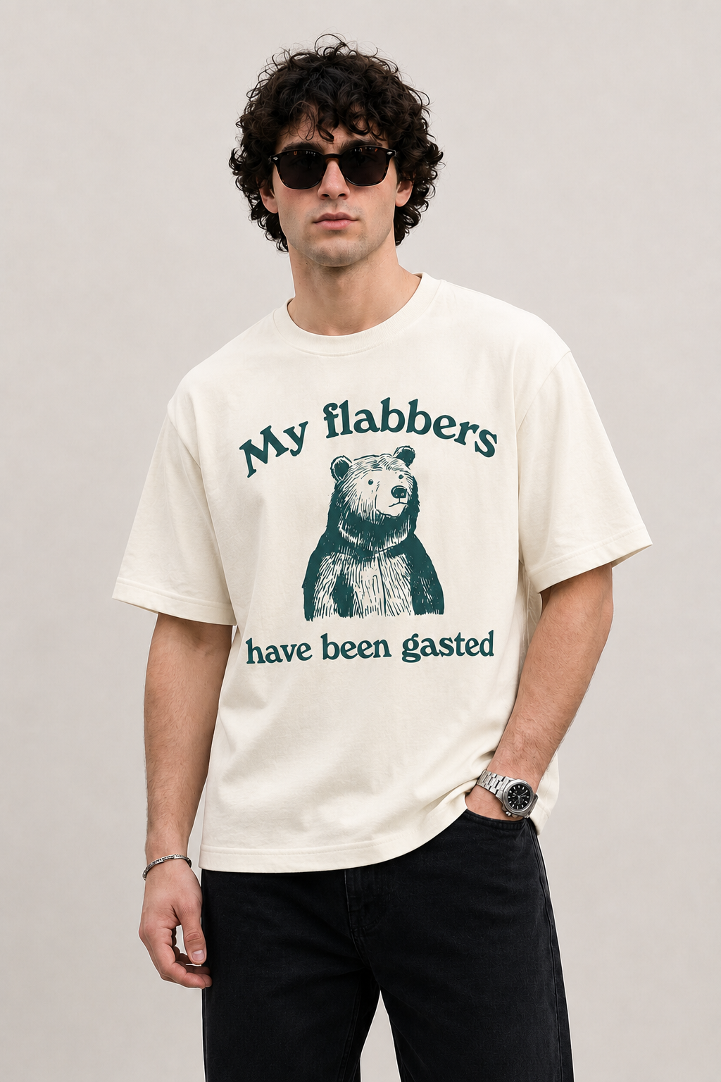 My Flabbers-Oversized tee