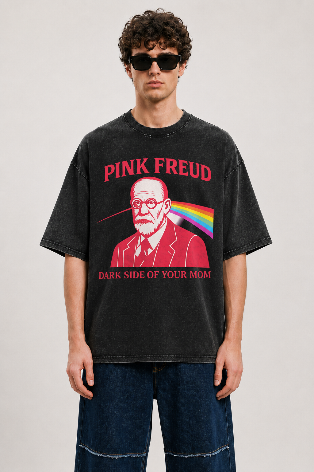 Pink Freud-Vintage Fade Tee