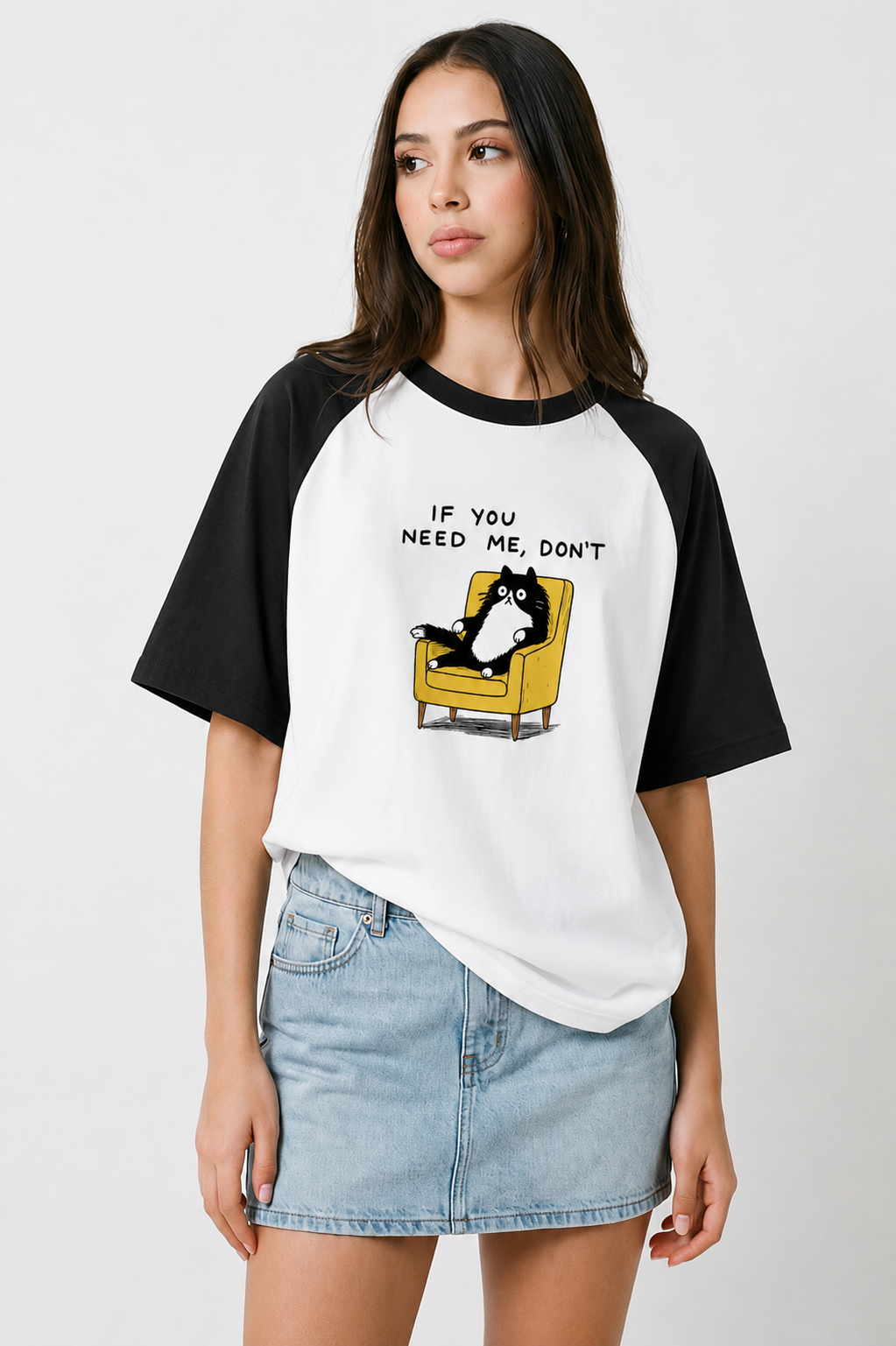 If You Need Me - Oversized Tee