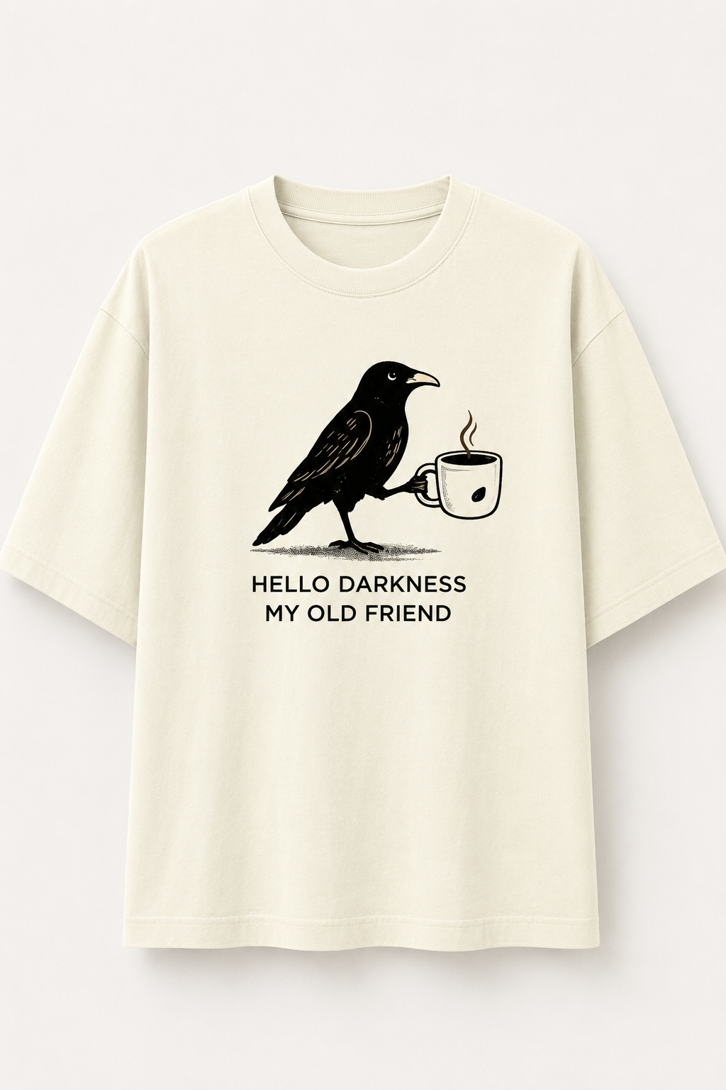 Hello Darkness-Oversized tee