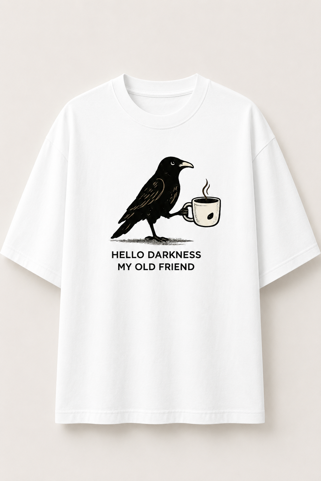 Hello Darkness-Oversized tee