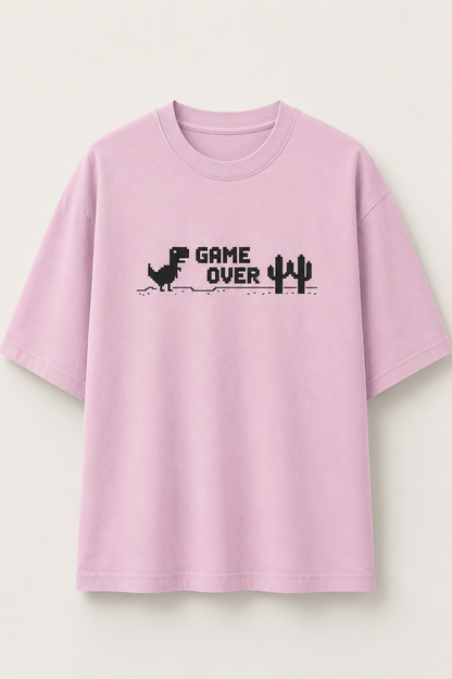 Game Over-Oversized Tee