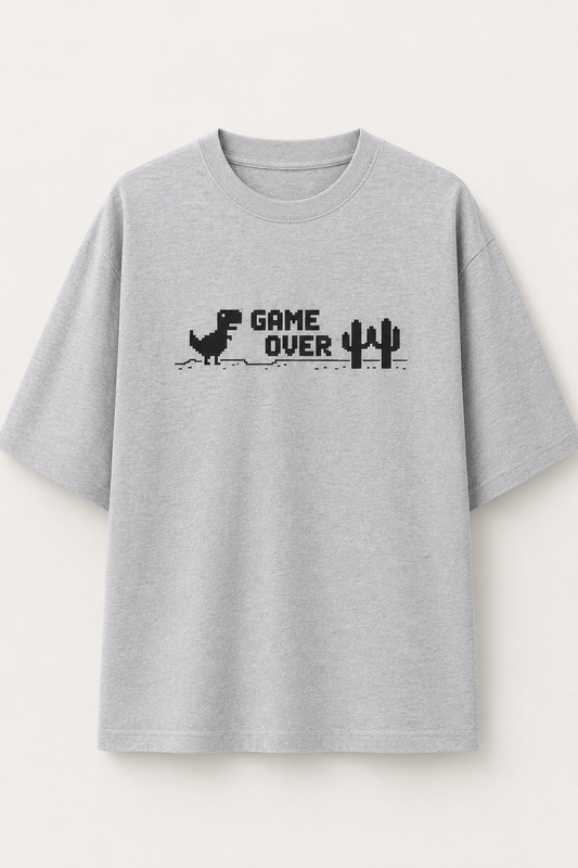 Game Over-Oversized Tee