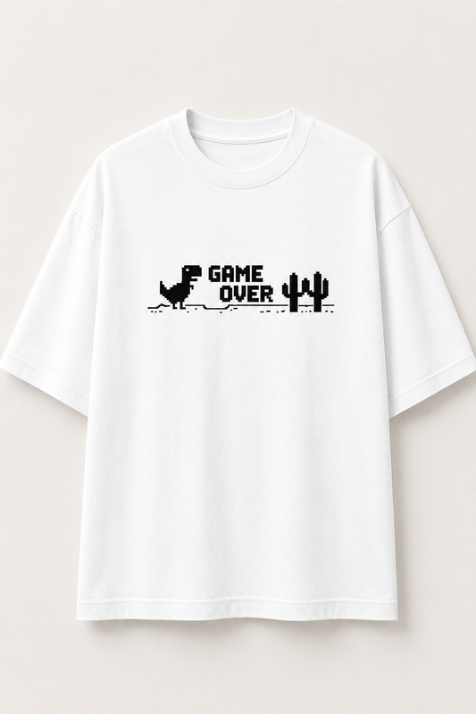 Game Over-Oversized Tee
