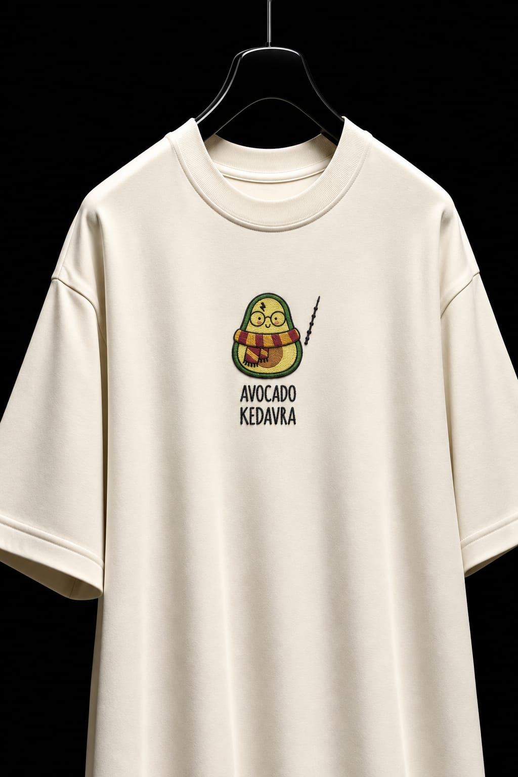 Wizardcado Embroidered Oversized Tee