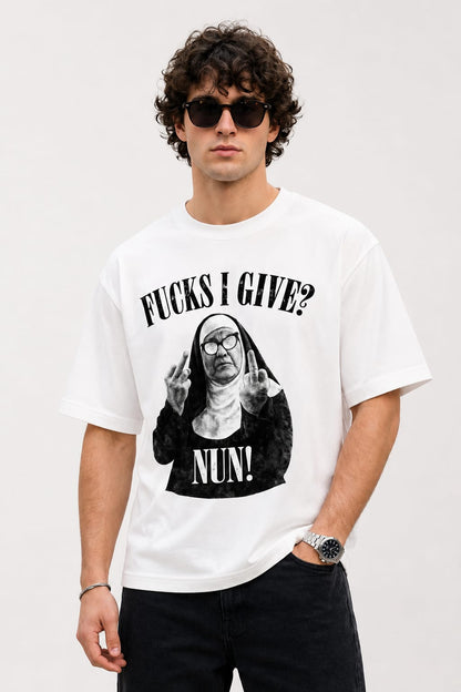 Fucks i give? Oversized tee