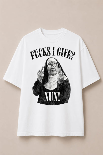 Fucks i give? Oversized tee