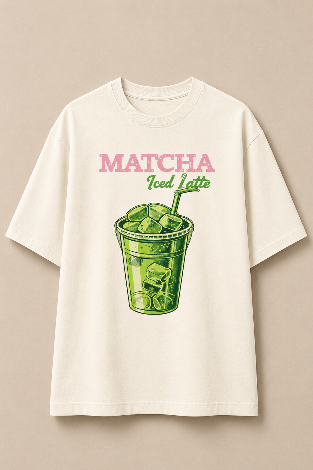 Matcha-Oversized tee